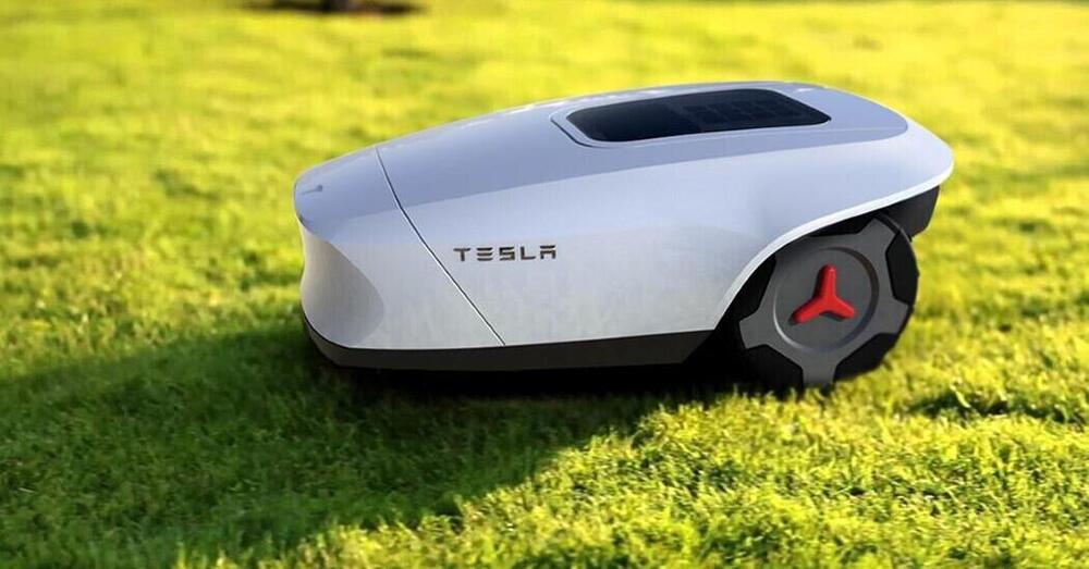 Tesla, non solo auto: &egrave; prima nel giardinaggio con i tagliaerba elettrici