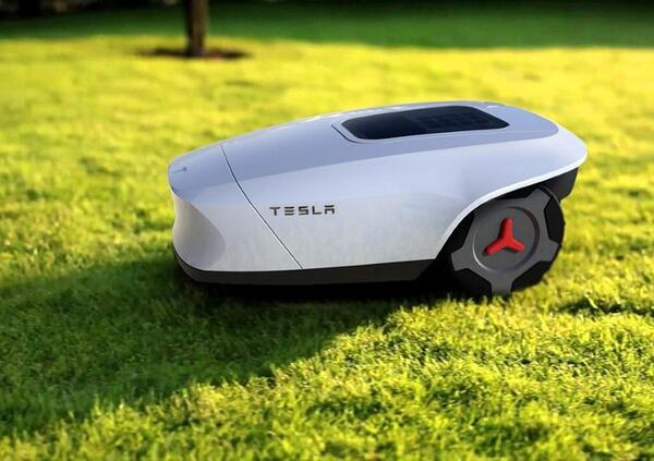 Tesla, non solo auto: &egrave; prima nel giardinaggio con i tagliaerba elettrici