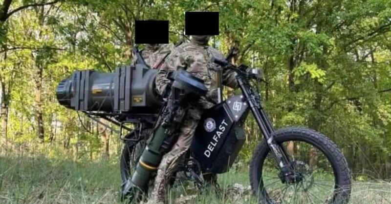 Ucraina. Le moto elettriche diventano anti-tank