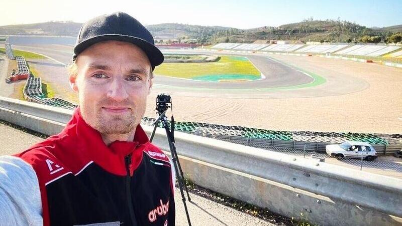 MotoGP 2022. MotoE Ducati, ecco un altro collaudatore di spessore, Chaz Davies: &quot;Bellissima esperienza&quot; [VIDEO]