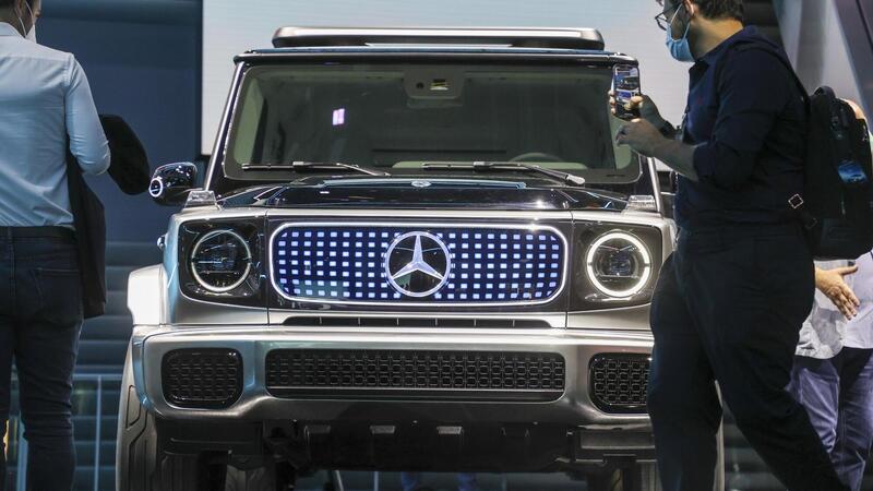 La Mercedes EQG avr&agrave; le batterie con l&#039;anodo al silicio: + 40% di energia