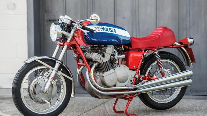 La MV Agusta 750 S, ex Bonera, ha raccolto fondi all&#039;asta per l&#039;Ucraina