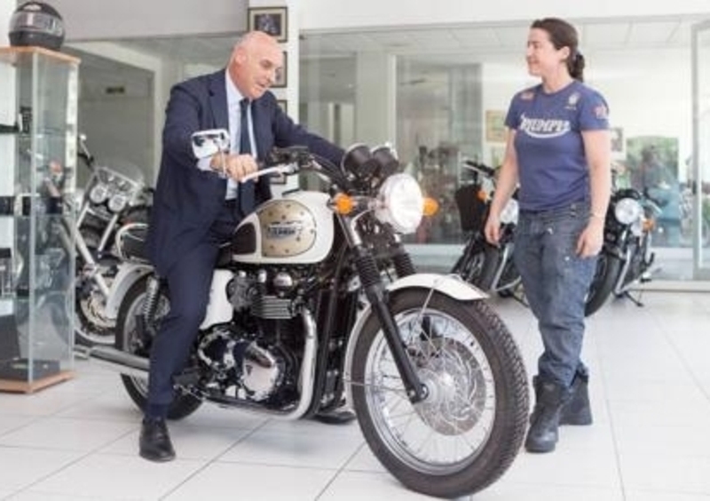 Edizione limitata di 10 esemplari per la Triumph Bonneville firmata Marinella