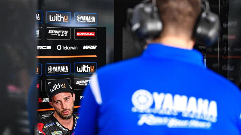 MotoGP 2022. Andrea Dovizioso: &quot;Yamaha come la Honda, la guida solo un pilota. Io? Devo cambiare microchip&quot;