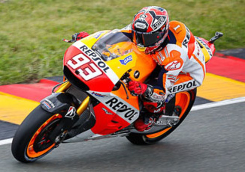 MotoGP. Marquez conquista la poleposition del GP di Germania