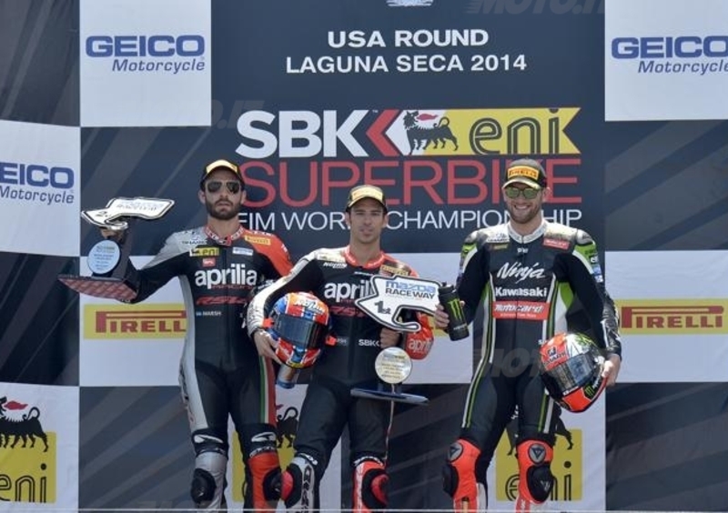 SBK. Melandri vince Gara1 a Laguna Seca