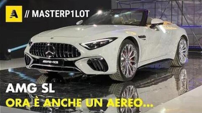 AMG SL 2022 con la tecnologia Mercedes dell&#039;alluminio [VIDEO]  