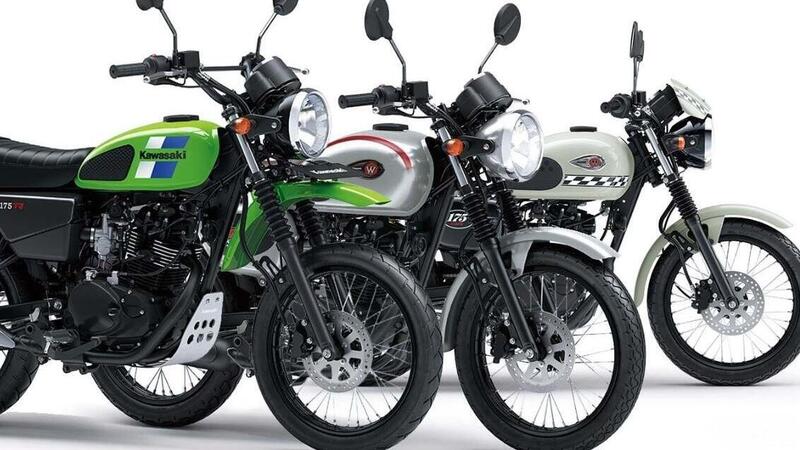 Kawasaki W175 SE, W175 Cafe e W175TR SE 2023