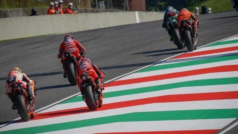 MotoGP 2022. GP d'Italia. Al Mugello la frenata dalla velocit&agrave; pi&ugrave; elevata