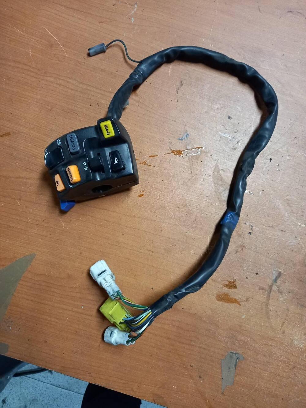 Comando blocchetto sinistro Burgman 650 2006 2011 Suzuki (3)