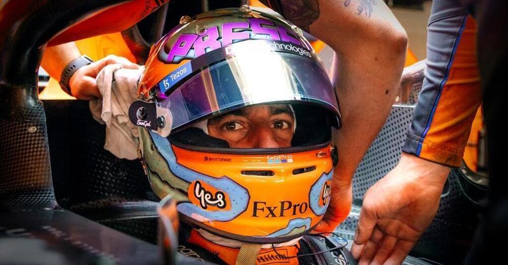 La McLaren inizia ad essere stanca di Ricciardo e dei suoi risultati deludenti: il commento del boss Brown