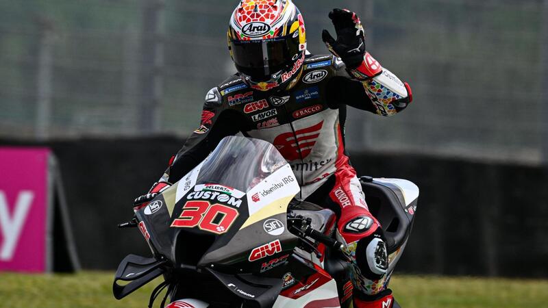 MotoGP 2022. GP d&#039;Italia al Mugello, nelle Fp1 incredibile primo tempo di Takaaki Nakagami