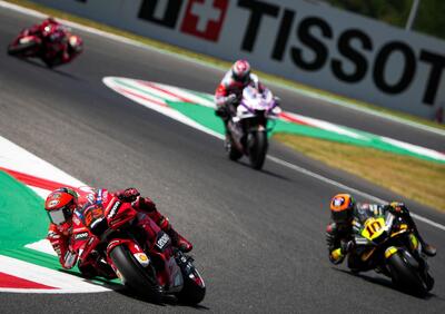 MotoGP 2022. GP d'Italia al Mugello, nelle Fp3 Pecco Bagnaia primo, dominio Ducati!