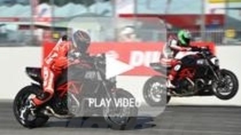 Diavel Drag Race by Tudor: Laconi strappa la vittoria a Baiocco (video)