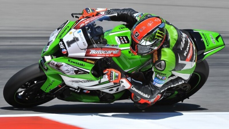 Test SBK a Portimao, Sykes chiude in testa