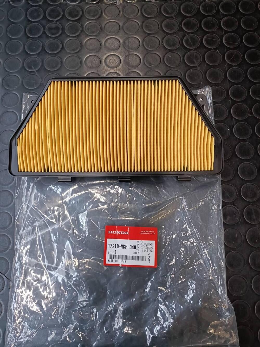 FILTRO ARIA HONDA CBR 1000 DAL 2017 AL 2019. CODIC