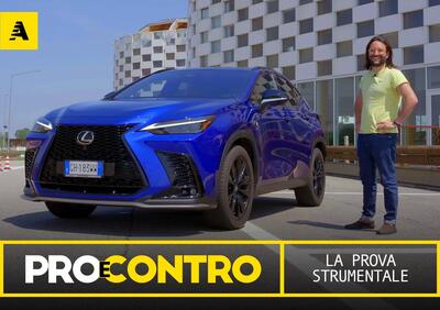 Nuova Lexus NX 2022, PRO e CONTRO | La pagella e tutti i numeri della prova strumentale [Video]