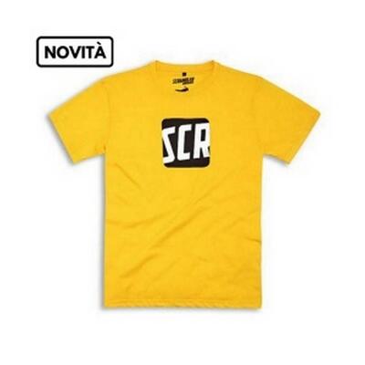 T-Shirt Ducati Scrambler Icon Giallo