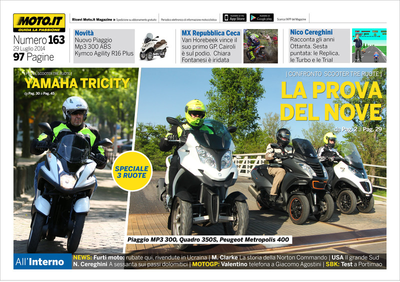 Magazine n&deg;163, scarica e leggi il meglio di Moto.it 