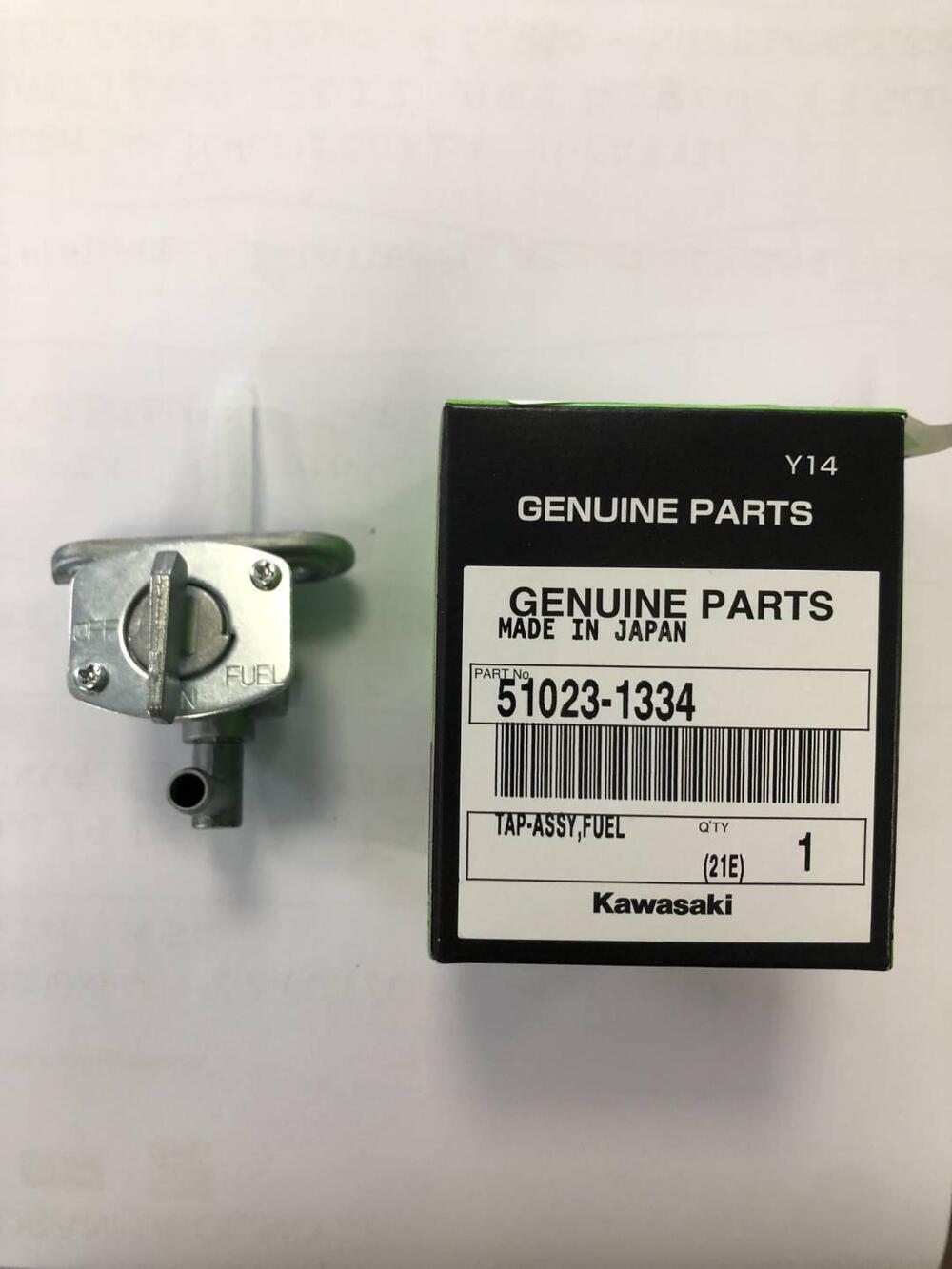 Rubinetto benzina Kawasaki KX-250 KX-125 1992-1998