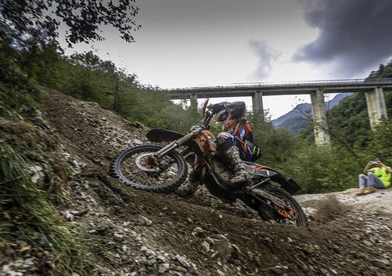 Enduro GP d&#039;Italia: prima giornata dominata da Nambotin, Salvini e Phillips