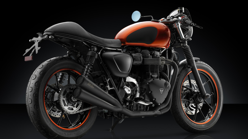 Rizoma Triumph Street Twin &quot;Black Tea&quot;, una special al W&amp;W