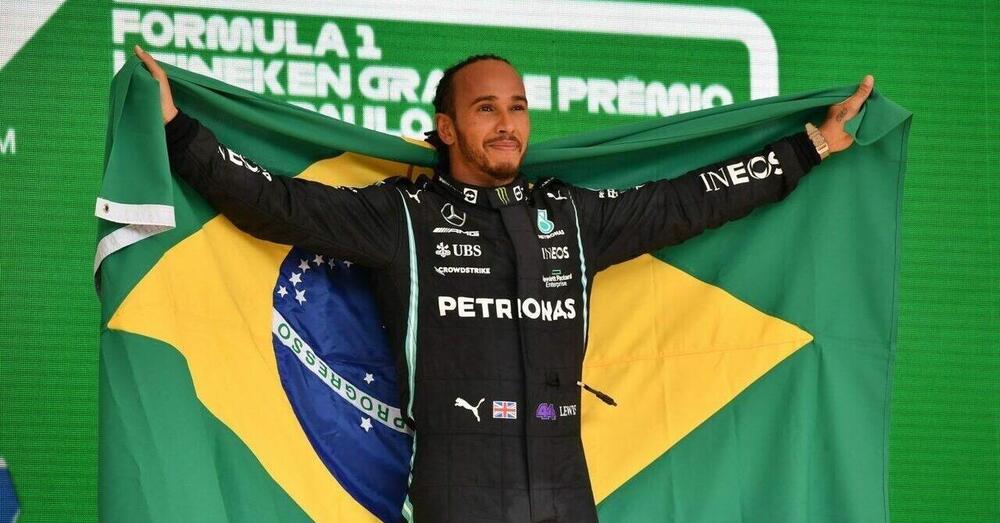 Da adesso Lewis Hamilton &egrave; anche brasiliano come Ayrton Senna