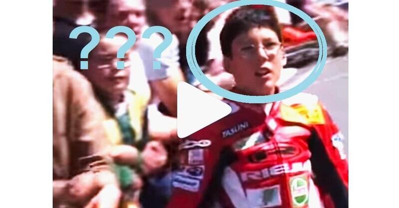 Ok Marc Marquez, ma riconoscete questo tipetto con gli occhiali? Indizio: &egrave; il 2001 [VIDEO VIRALE]