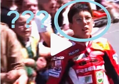 Ok Marc Marquez, ma riconoscete questo tipetto con gli occhiali? Indizio: è il 2001 [VIDEO VIRALE]