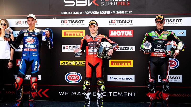 SBK 2022. GP D&#039;ITALIA, Alvaro Bautista si aggiudica la Superpole di Misano