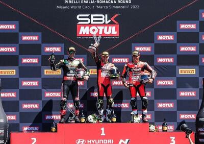 SBK 2022. GP D'Italia , Alvaro Bautista si impone in gara1 a Misano