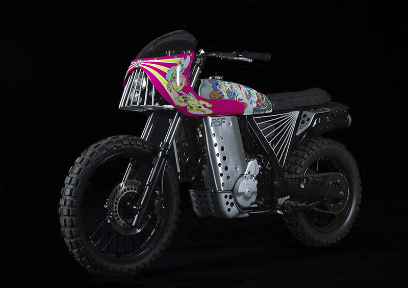 RSF Motorpsycho: una Honda NX 650 fuori dagli schemi