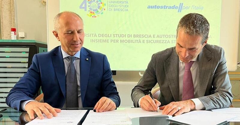 Autostrade per l&rsquo;Italia e Universit&agrave; di Brescia insieme per mobilit&agrave; e sicurezza