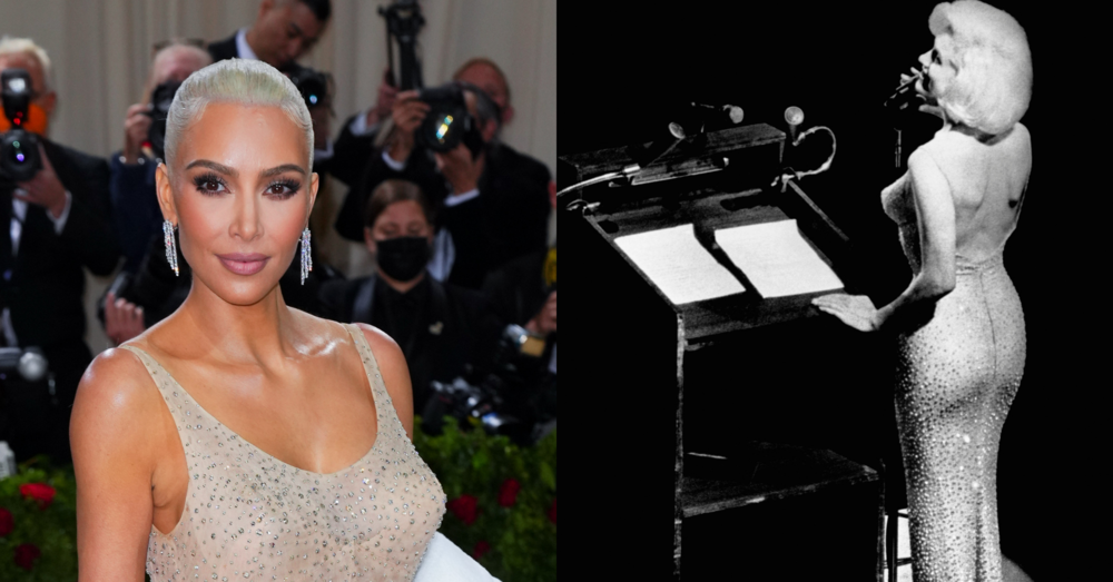 Il cu*o(ne) di Kim Kardashian colpisce ancora: ecco come ha strappato il vestito di Marilyn Monroe