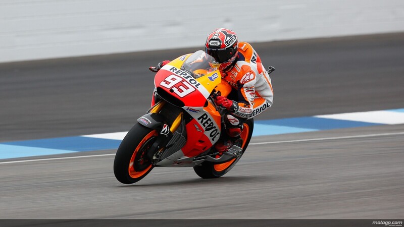 MotoGP. Marquez in testa dopo il venerd&igrave; di prove a Indianapolis