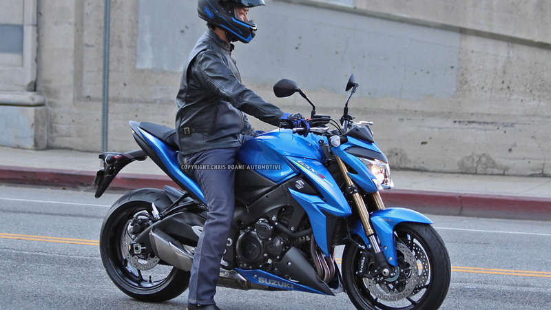 Suzuki GSX-S 1000 2015, la prima foto spia