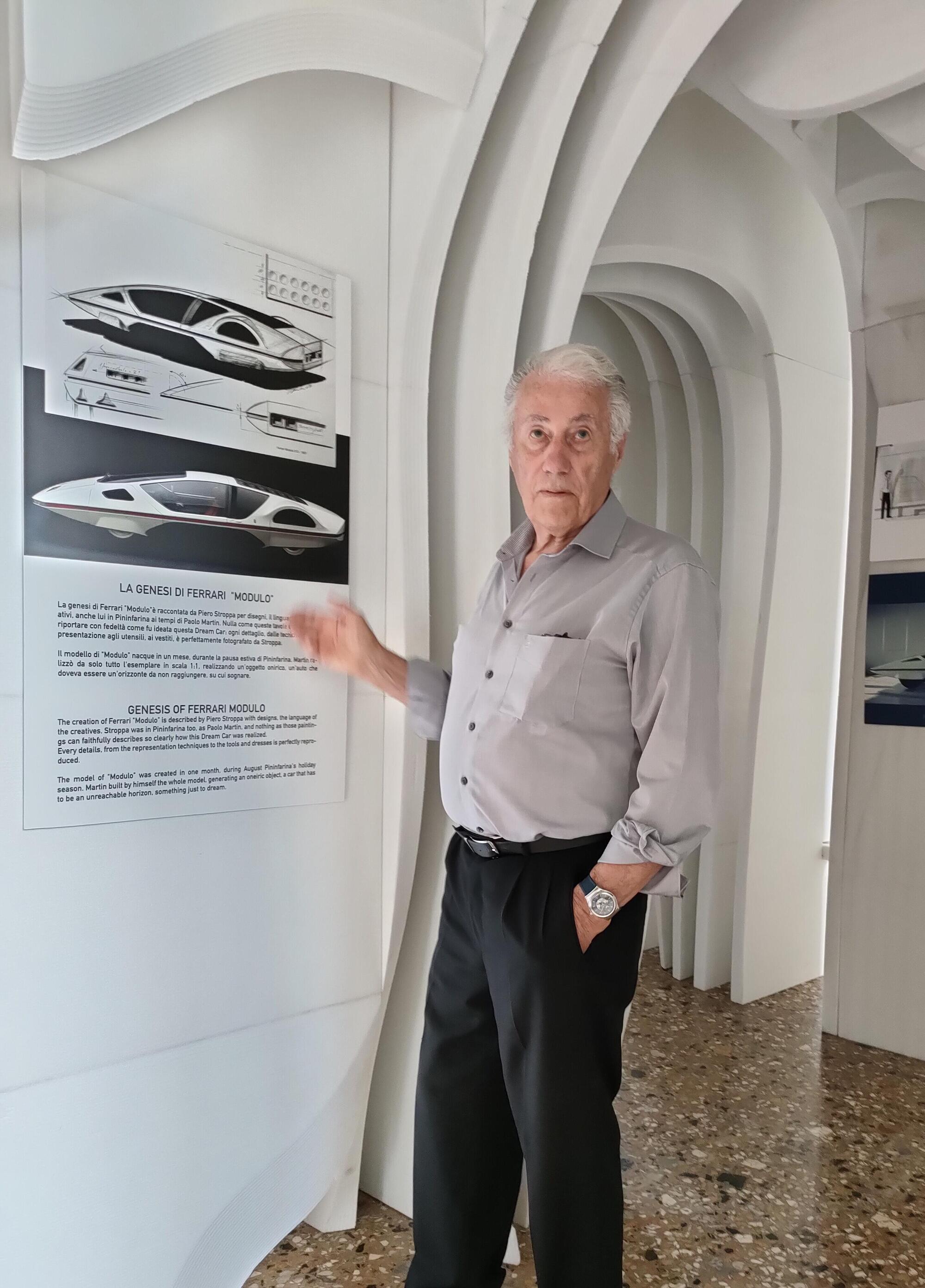 Paolo Martin e la Ferrari Modulo