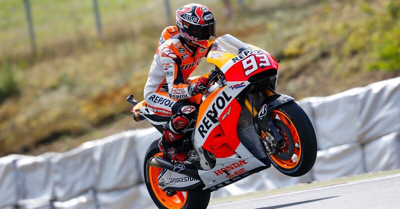 MotoGP. Marquez in testa nelle FP1 a Brno