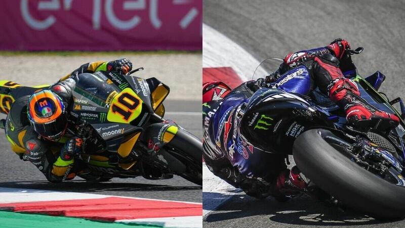 MotoGP 2022. GP di Germania al Sachsenring, Luca Marini contento dopo il venerd&igrave; del Sachsenring, Fabio Quartararo meno