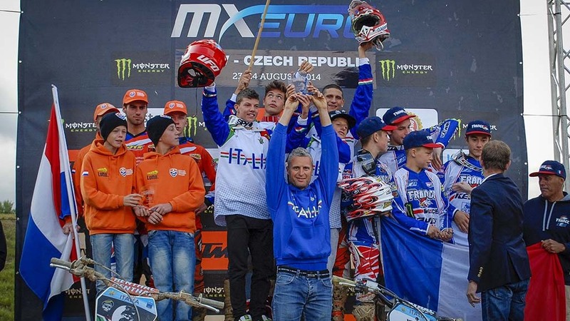 Motocross delle nazioni Europee. L&#039;Italia vince tutto a Pakov