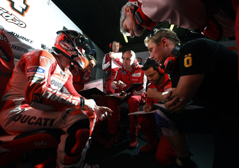 Test Ducati. Conclusi due giorni a Misano