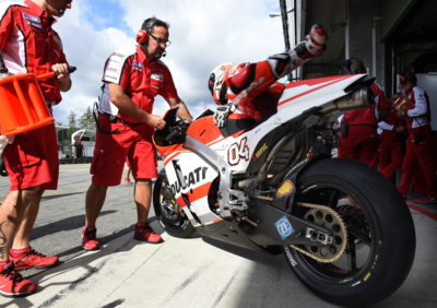 Test Ducati. Conclusi due giorni a Misano