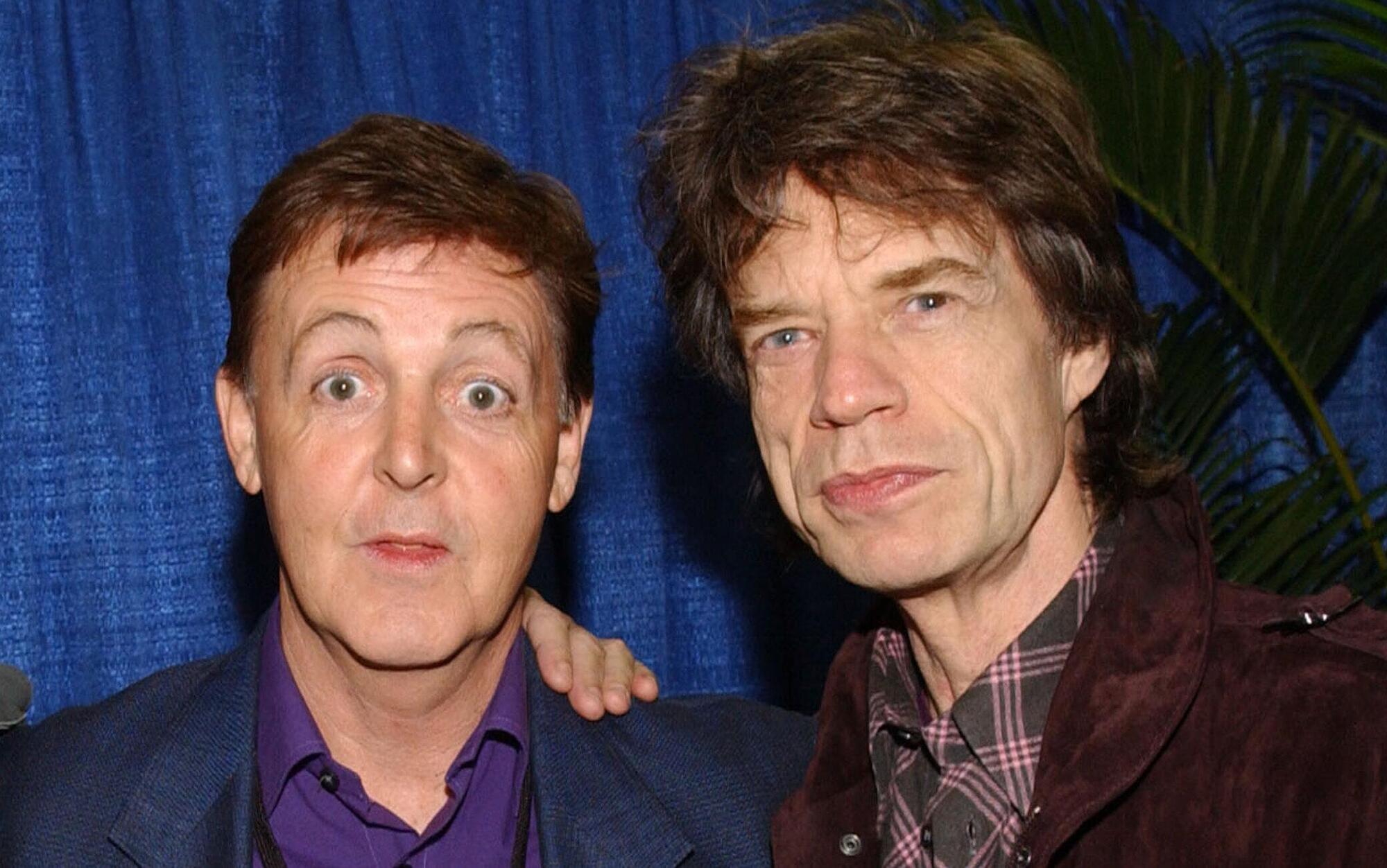 McCartney e Jagger