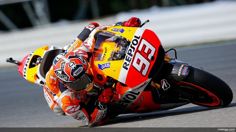 Marquez domina le prime prove libere a Silverstone