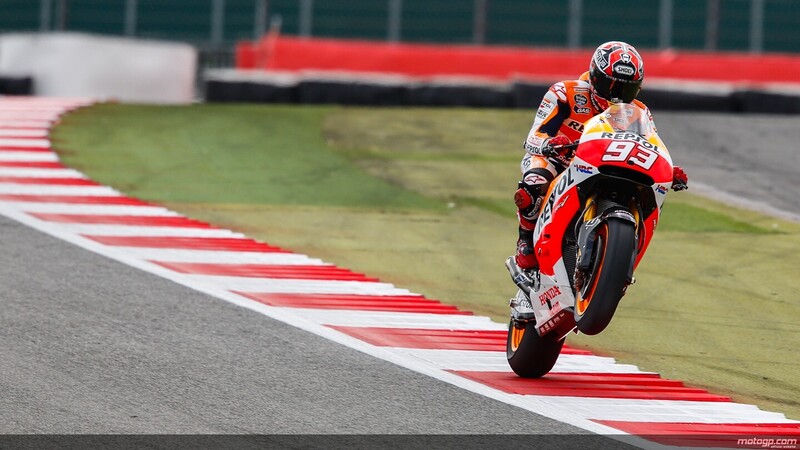 Marquez &egrave; il pi&ugrave; veloce del venerd&igrave; a Silverstone