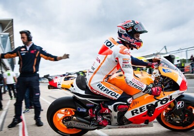 MotoGP, FP3 a Silverstone. Marquez sempre in testa