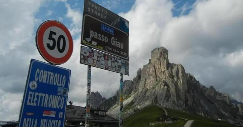 L&#039;autovelox sul passo Giau, una vergogna