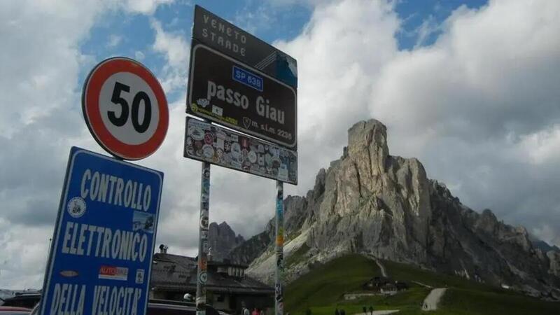 L&#039;autovelox sul passo Giau, una vergogna