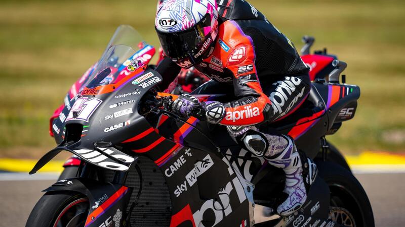 MotoGP 2022. GP di Olanda ad Assen, nelle FP3 grande Aprilia