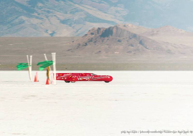 Eva H&aring;kansson e il KillaJoule: record del mondo a Bonneville